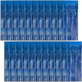 20 Pack Foil Curtain Backdrop Blue Metallic Tinsel Foil Fringe Curtains Photo by KEJ