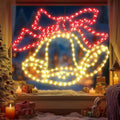 Christmas 33'' Large Bell Lights Decoration by Jyoiat