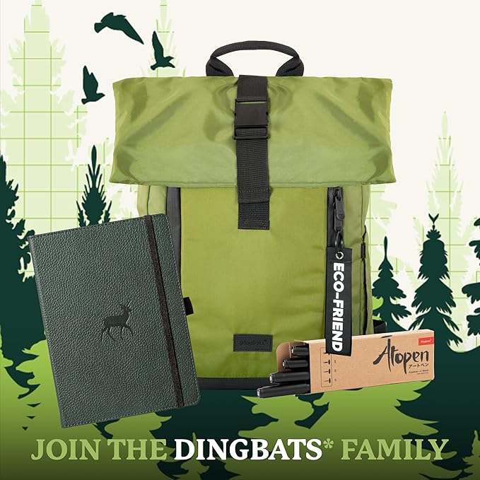 Dingbats A5 Wildlife Notebook Journal Hardcover, Cream 100gsm Ink-Proof Paper - Image 7