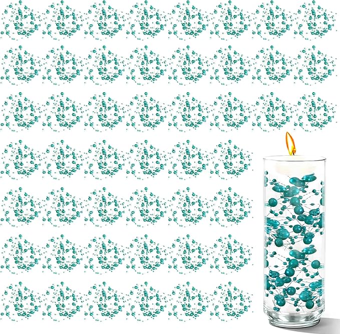 50 PCS Artificial Floating Beads by Cusmation