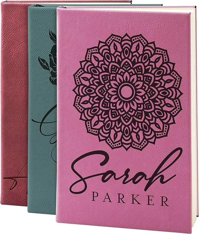Personal Leather Journal Notebooks | 12 Design, 9 Color by Follow