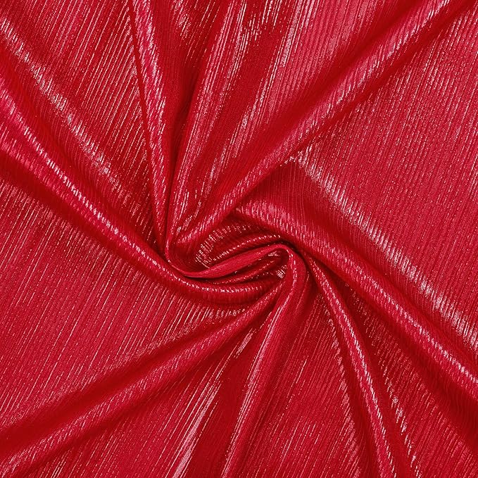 Wedding Arch Backdrop Cover: Red Party Photography Background Drapes 2 Packs - Image 3
