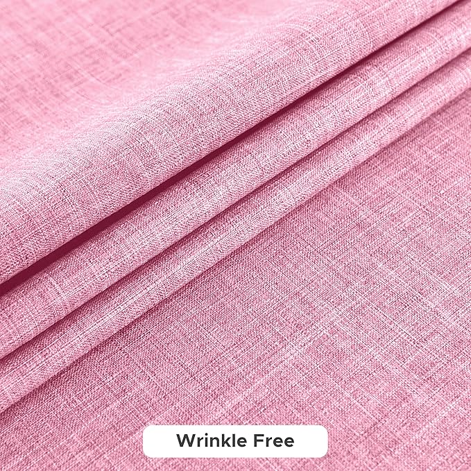 Fitable Square Table Cloth Linen Textured: Water & Stain Resistant Farmhouse - Image 5
