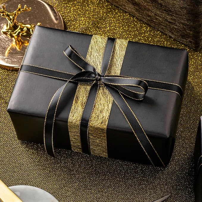 Garbendy Black Wrapping Paper - Image 5