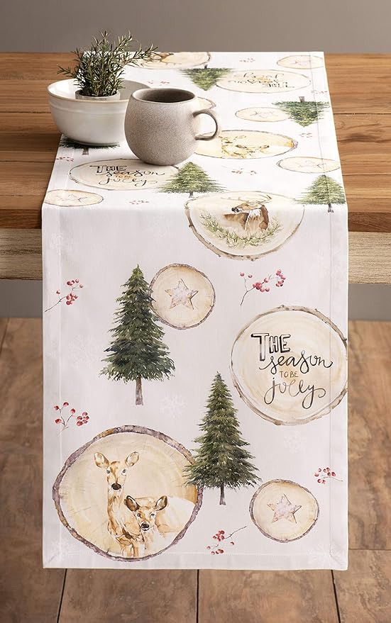 Maison d' Hermine Table Runner 100% Cotton Single Layer Table Runners 90 inches - Image 9