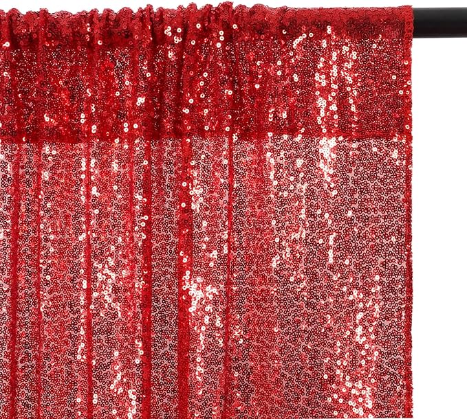 Poise3EHome 20FT x 10FT Sequin Photography Backdrop Curtain - Image 7