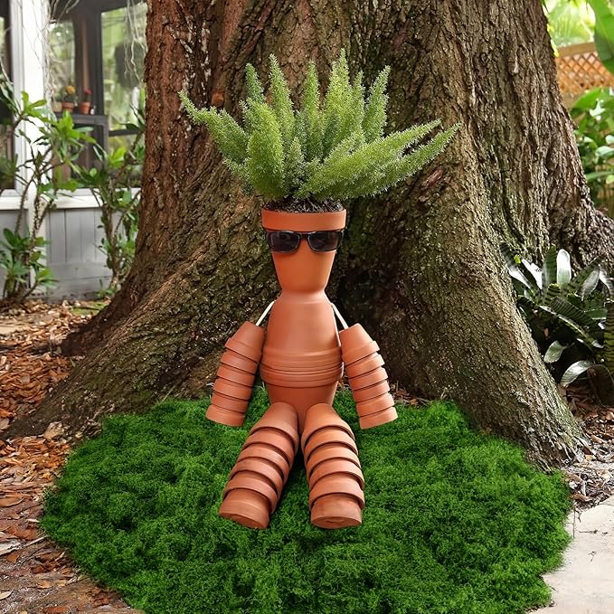 Draupnir Fake Green Moss for Plants Indoor, 5.3OZ Fake Moss for Crafts - Image 7