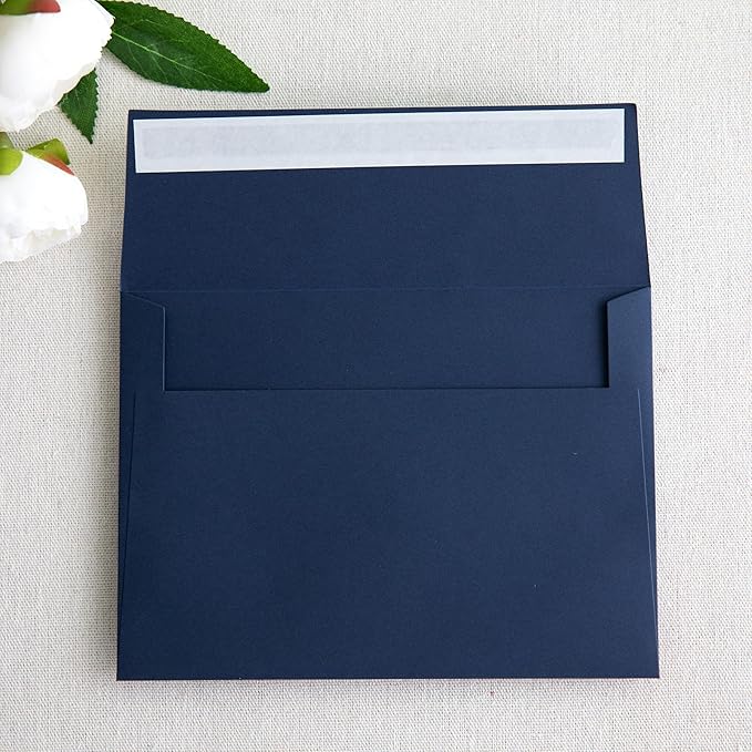 PONATIA 50 Pieces 5x7 Envelopes, A7 Envelopes Self Seal - Image 2