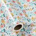 WRAPAHOLIC 30 Inch Jumbo Floral Wrapping Paper by WRAPAHOLIC