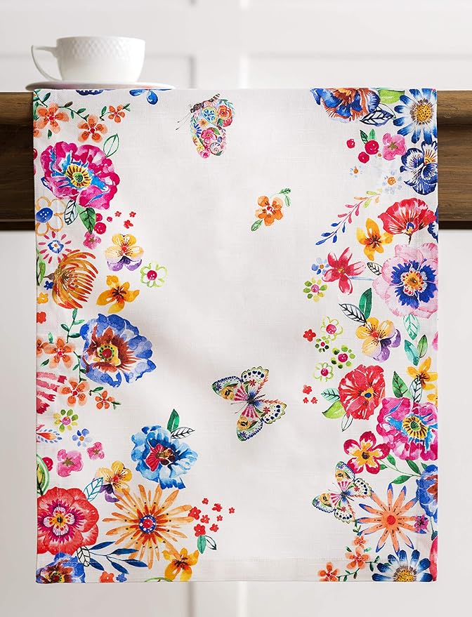Maison d' Hermine Table Runner 100% Cotton Single Layer Table Runners 72 inches - Image 8
