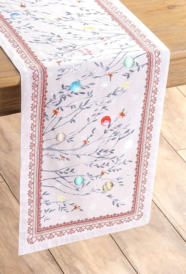 Maison d' Hermine Table Runner 100% Cotton Single Layer Table Runners 48 inches - Image 7
