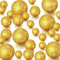 150 Pieces Vase Filler Faux Pearls Vase Makeup Beads No Hole Gloss Bead Mixed by Junkin