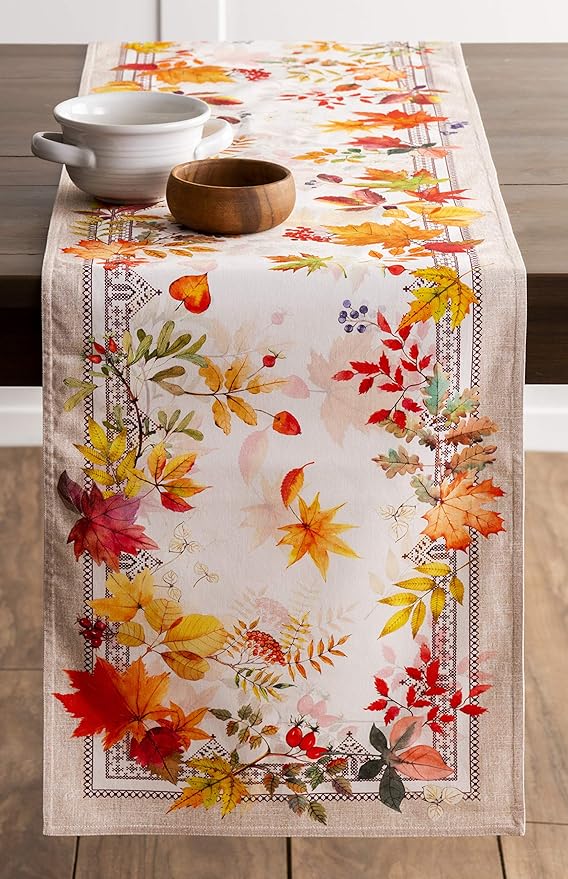 Maison d' Hermine Table Runner 100% Cotton Double Layer Table Runners 72 inches - Image 9