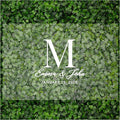 Andaz Press Custom Large Wedding Acrylic Sign, 16 x 24 Inches, Classic Monogram by AndazPress