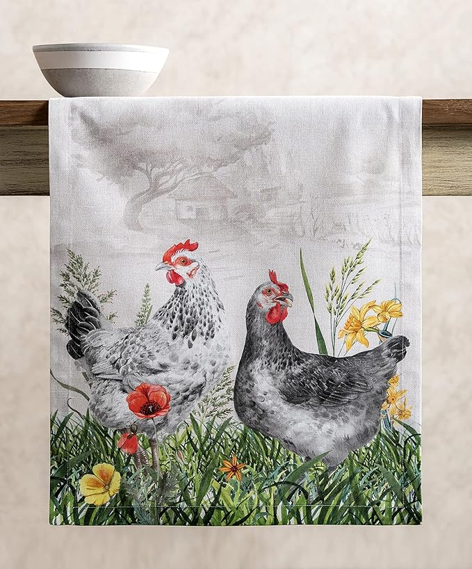 Maison d' Hermine Table runner 100% Cotton Single Layer Table Runners 72 inches - Image 8