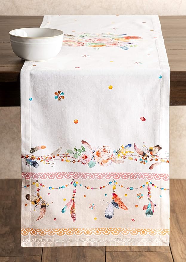 Maison d' Hermine Table Runner 100% Cotton Single Layer Table Runners 108 - Image 9