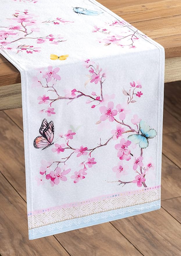 Maison d' Hermine Table Runner 100% Cotton Double Layer Table Runners 108 - Image 7