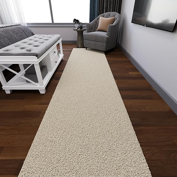 Ottomanson 3' x 20' Shaggy Runner Rug - Image 10