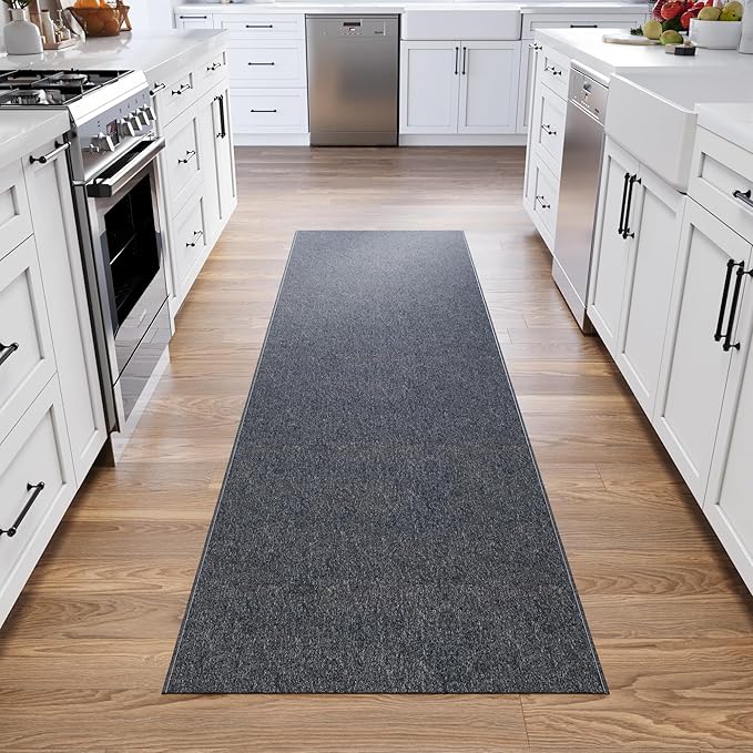 Ottomanson 2'7" x 30' Ultra-Thin Hallway Runner Rug - Image 9