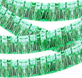 4 Pack Float Fringe Curtains, Metallic Foil Fringe Garland Shiny Tassel Foil by ILHSTY