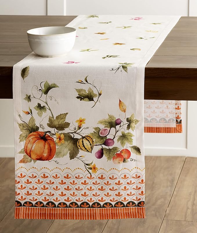 Maison d' Hermine Table Runner 100% Cotton Single Layer Table Runners 72 inches - Image 9