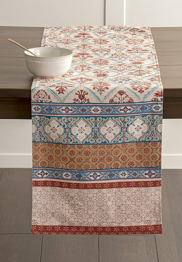 Maison d' Hermine Table Runner 100% Cotton Double Layer Table Runners 108 - Image 9