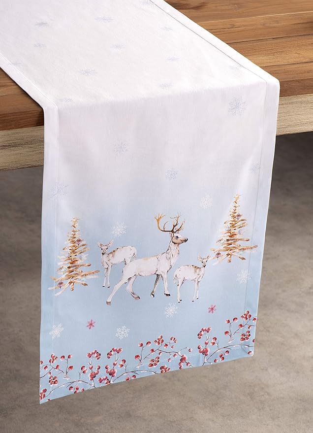 Maison d' Hermine Table Runner 100% Cotton Single Layer Table Runners 60 inches - Image 5