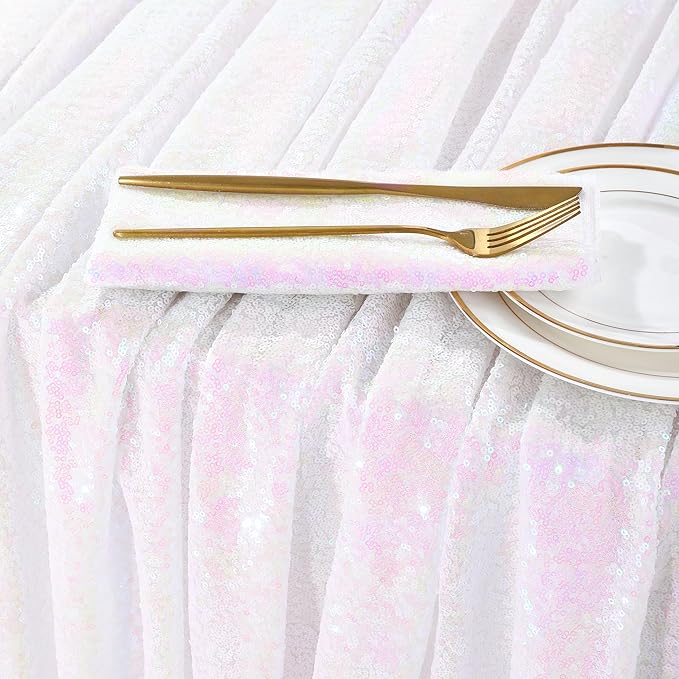 QueenDream Sparkly Sequin Tablecloth - Image 4