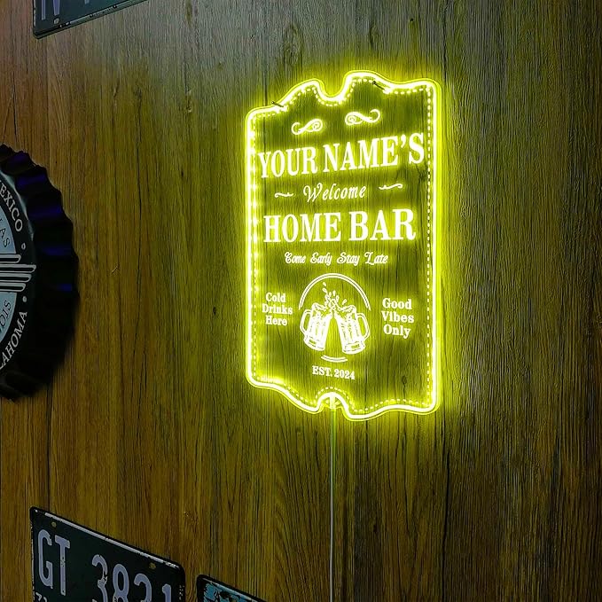 ADVPRO Personalized Your Name Home Bar RGB Dynamic Glam LED Sign - Image 4