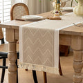 Table Runners 63 Inches, Waterproof Boho Table Runner by UWWGKK