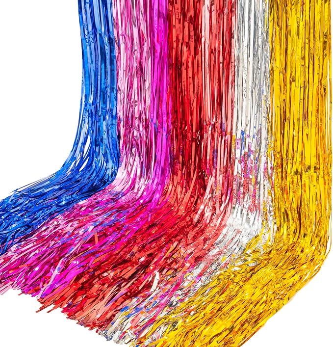 BRAVESHINE Foil Fringe Curtains - Image 9