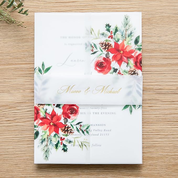 PONATIA 50 PCS 135gsm Vellum Jackets - Image 7