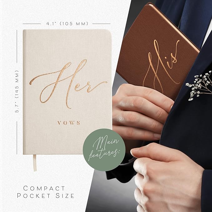 ARTESORI Vow Books His and Hers - Image 6