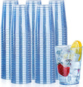 DaYammi 100 Pack Blue Plastic Cups 10 oz Disposable Cups Tumblers, Elegant Blue by DaYammiwillaccompanyyou