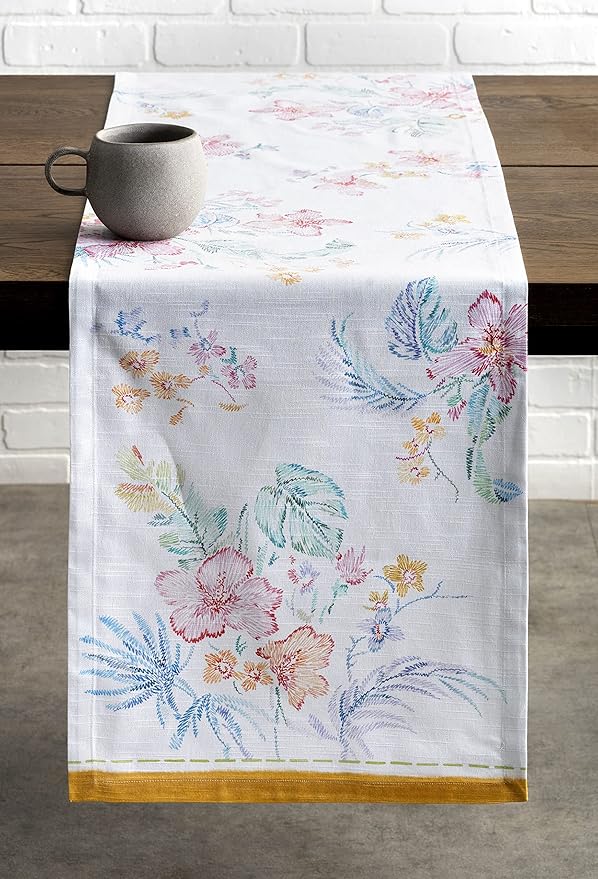 Maison d' Hermine Table Runner 100% Cotton Single Layer Table Runners 108 - Image 8