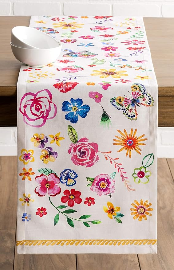 Maison d' Hermine Table Runner 100% Cotton Single Layer Table Runners 108 - Image 9