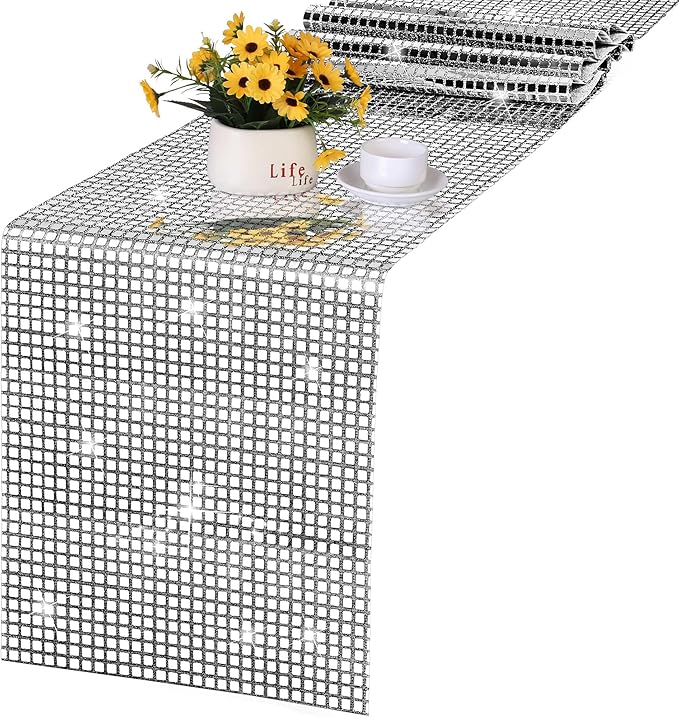 Durony Disco Table Runner 11 x 108 Inch by durony