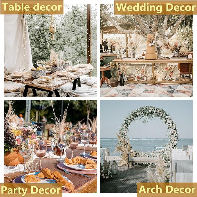 Dried Pampas Grass Decor, Reed Grass Bouquet - Image 6