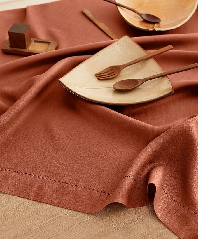 Solino Home Linen Tablecloth 60 x 156 Inch - Image 5