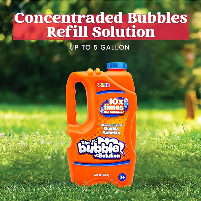 JOYIN 32 oz Bubble Solution Refills, Concentrated Solution - Image 2