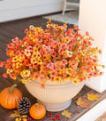 HyeFlora Artificial Fall Flowers Faux Mums by HyeFloraartificialflowers