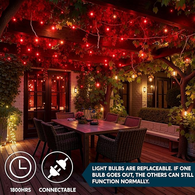 Joiedomi Christmas String Lights Indoor, 21.4 FT Lighting Decor - Image 7
