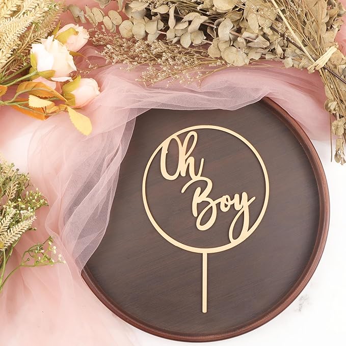 Oh Boy Cake Topper - Image 3