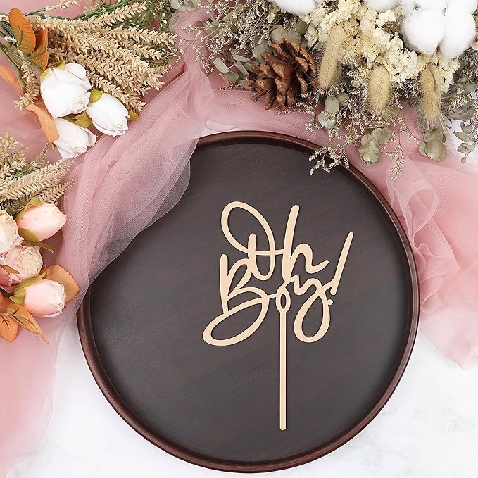 Oh Boy Cake Topper - Image 3