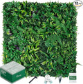 Artificial Boxwood Panels, Grass Wall Panels 20"x20", Privacy Hedge Fence Screen by FEELTHENEWWORLD