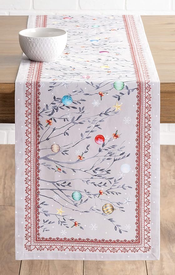 Maison d' Hermine Table Runner 100% Cotton Single Layer Table Runners 90 inches - Image 9