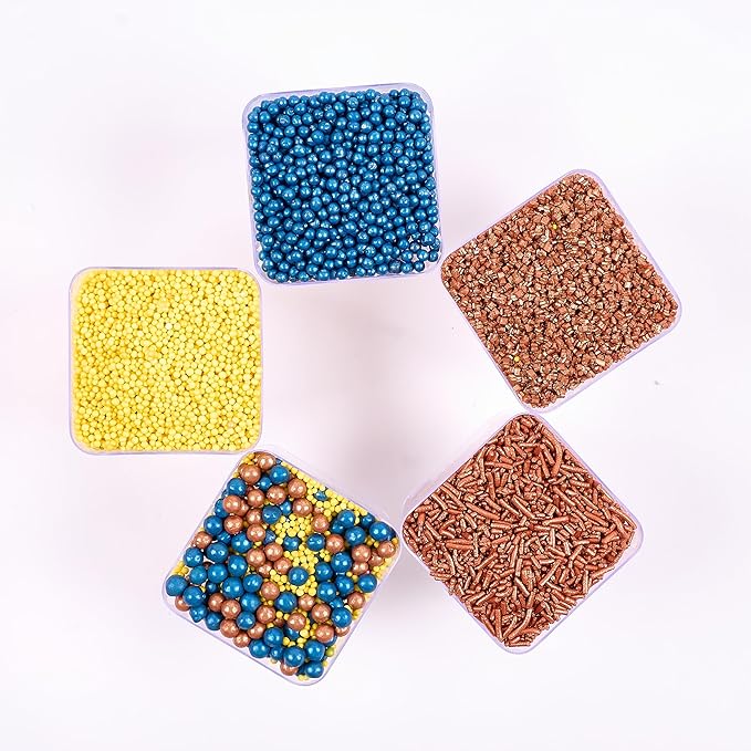 Sprinkles - Confect Sprinkles for Cakes & Cupcakes Decoration Assorted pack of - Image 6