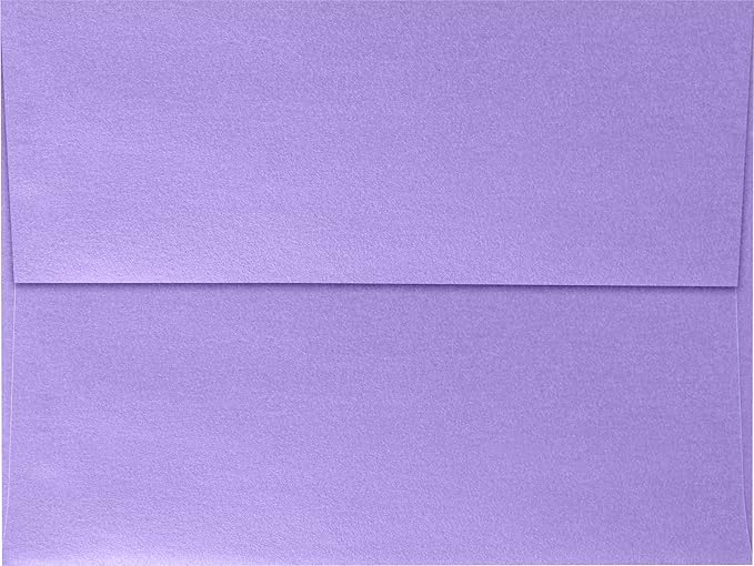 LUXPaper A7 Invitation Envelopes | Peel & Press | 5 1/4" x 7 1/4" | Amethyst - Image 2
