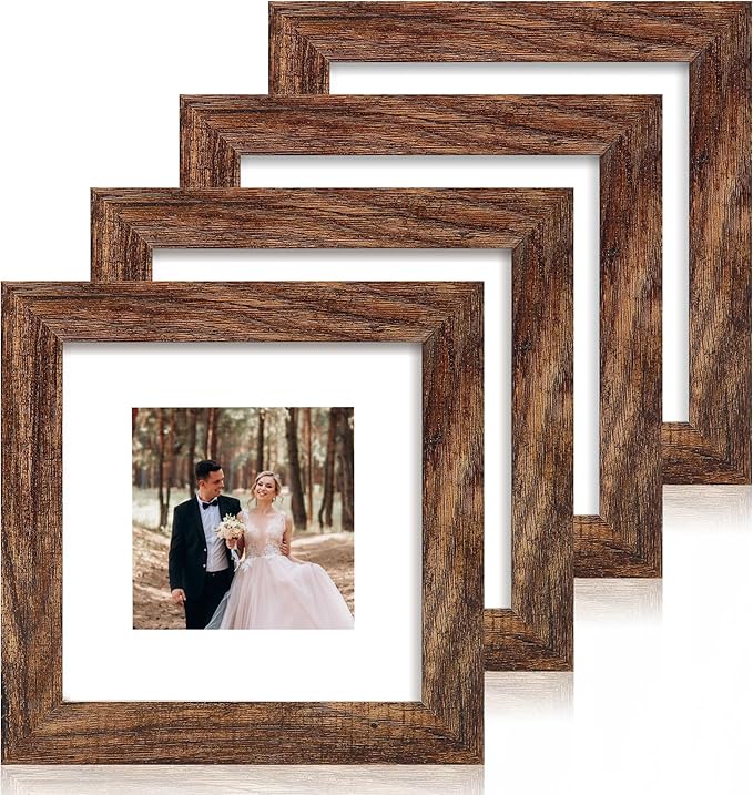 6x6 Picture Frame Set of 4 by iRahmen