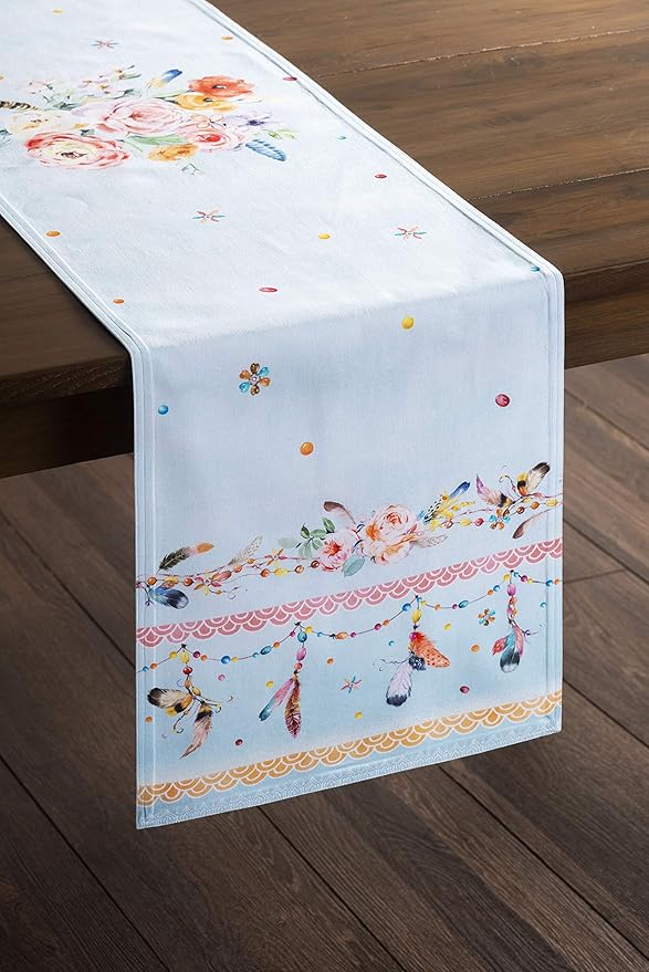 Maison d' Hermine Table Runner 100% Cotton Double Layer Table Runners 108 - Image 7